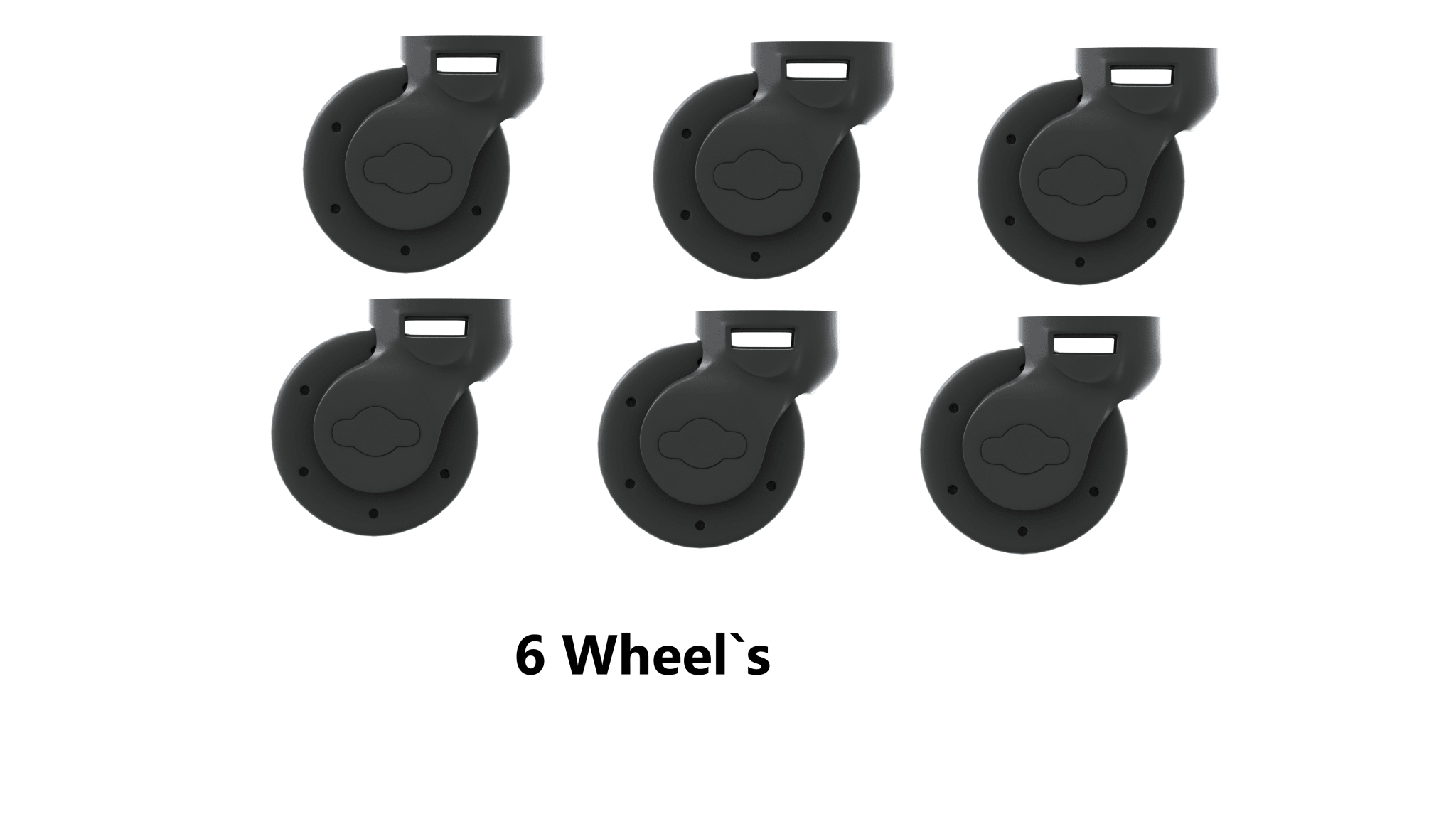 6 Wheels Compatible With Luxury Rider, Luxury Lorry, Bone Cruiser, Quilited Chariot, Pro Version Only.