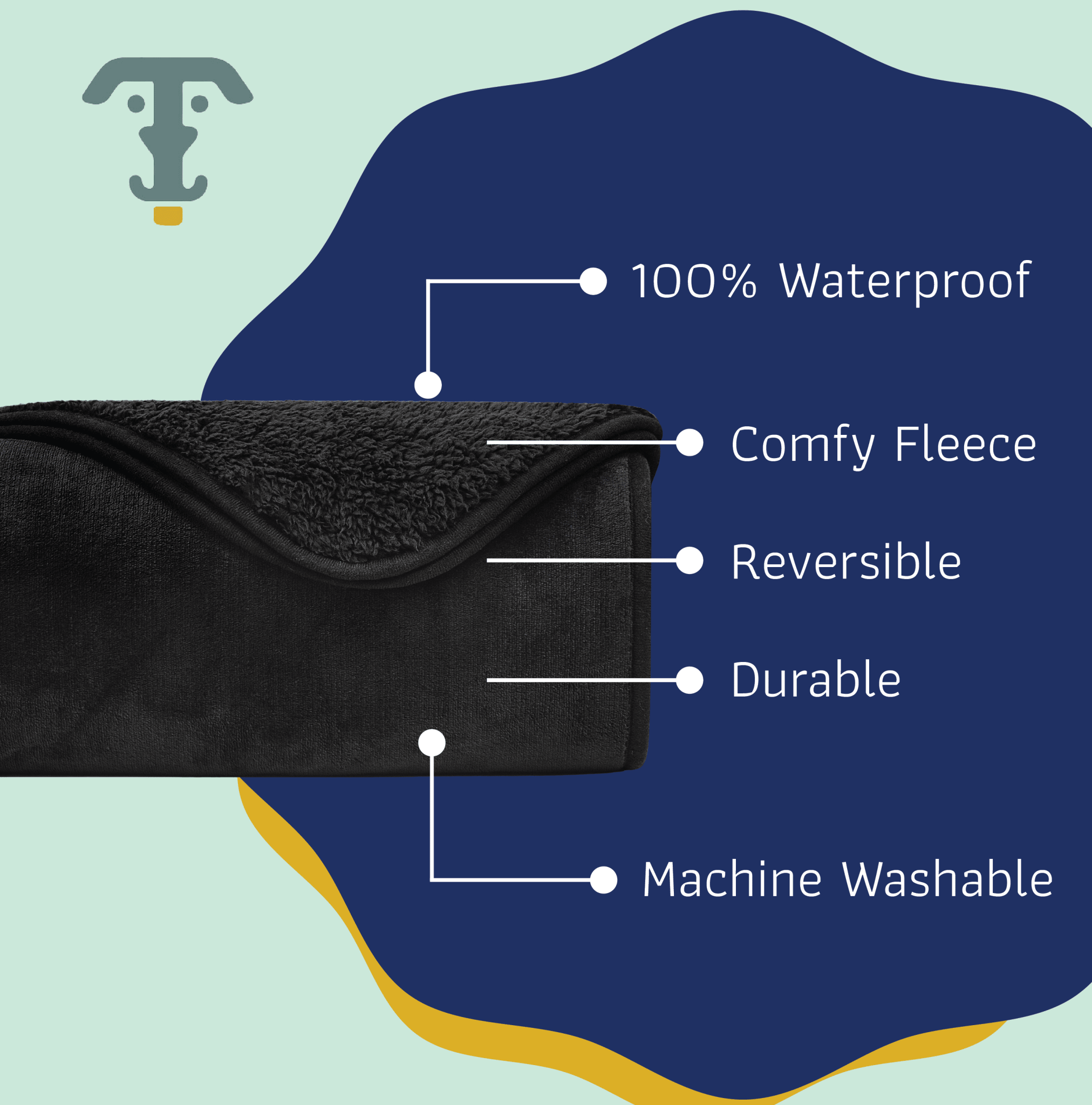 Fur Comfort Premium Cat and Dog Soft Throw Blankets for Cozy Homes