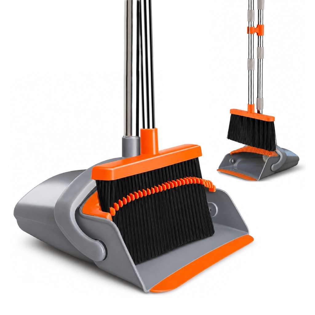 Pet Hair Broom & Dustpan Set
