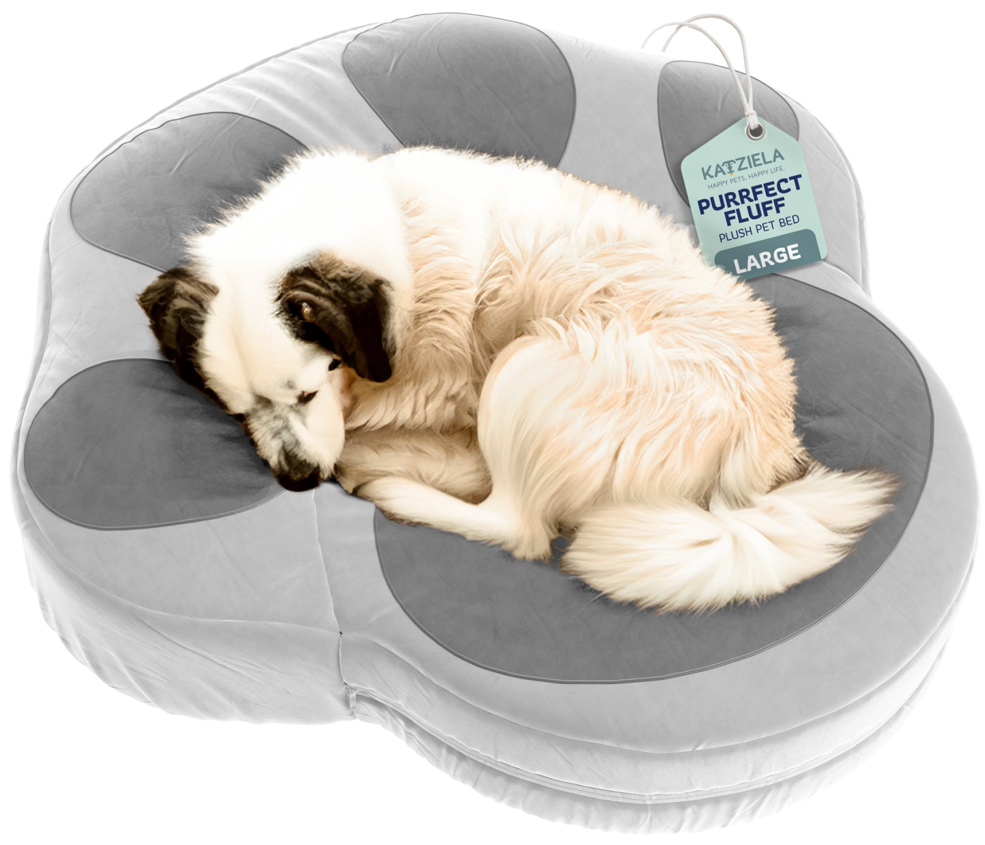 Paw Shaped Pet Bed