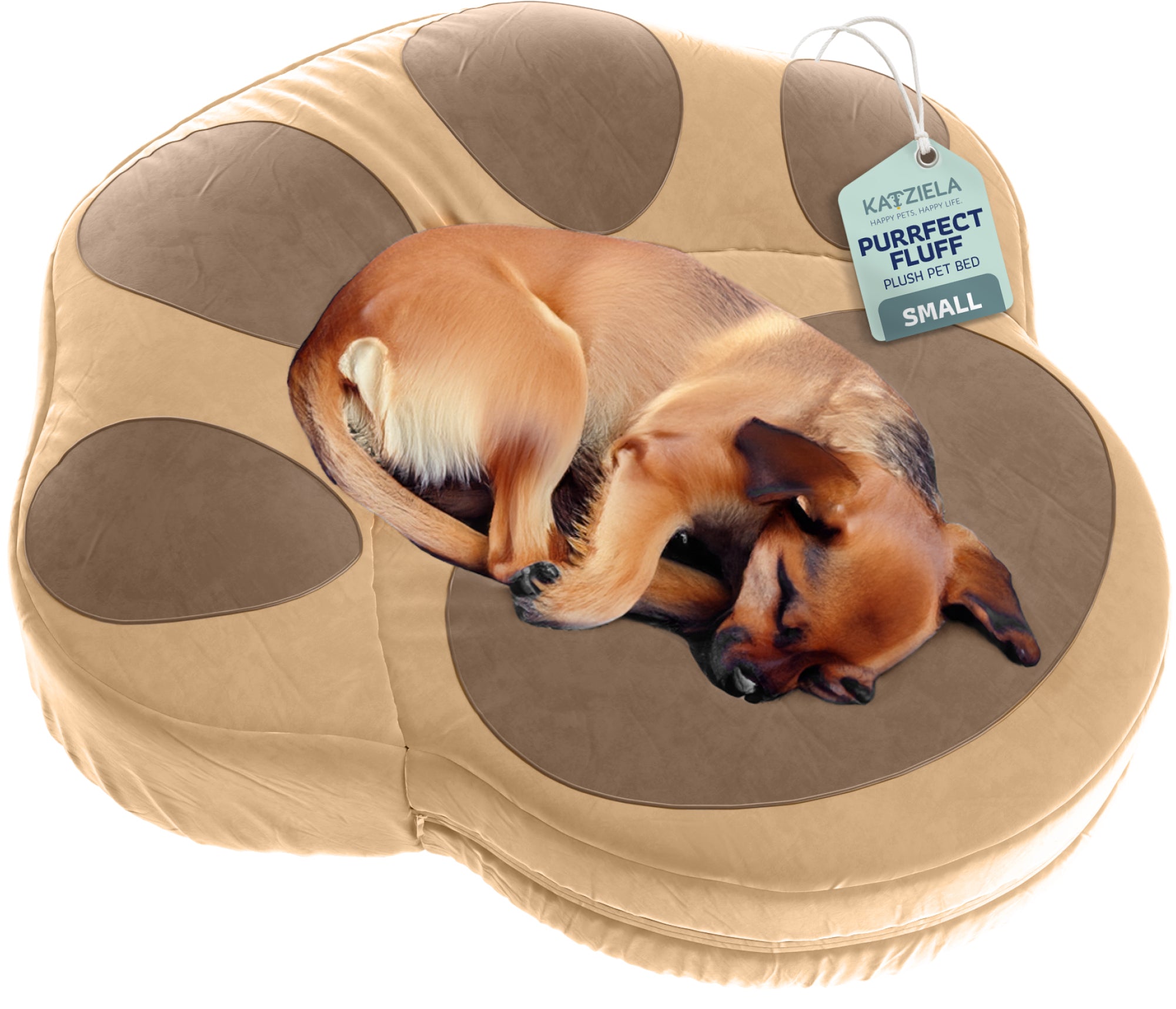 Paw Shaped Pet Bed