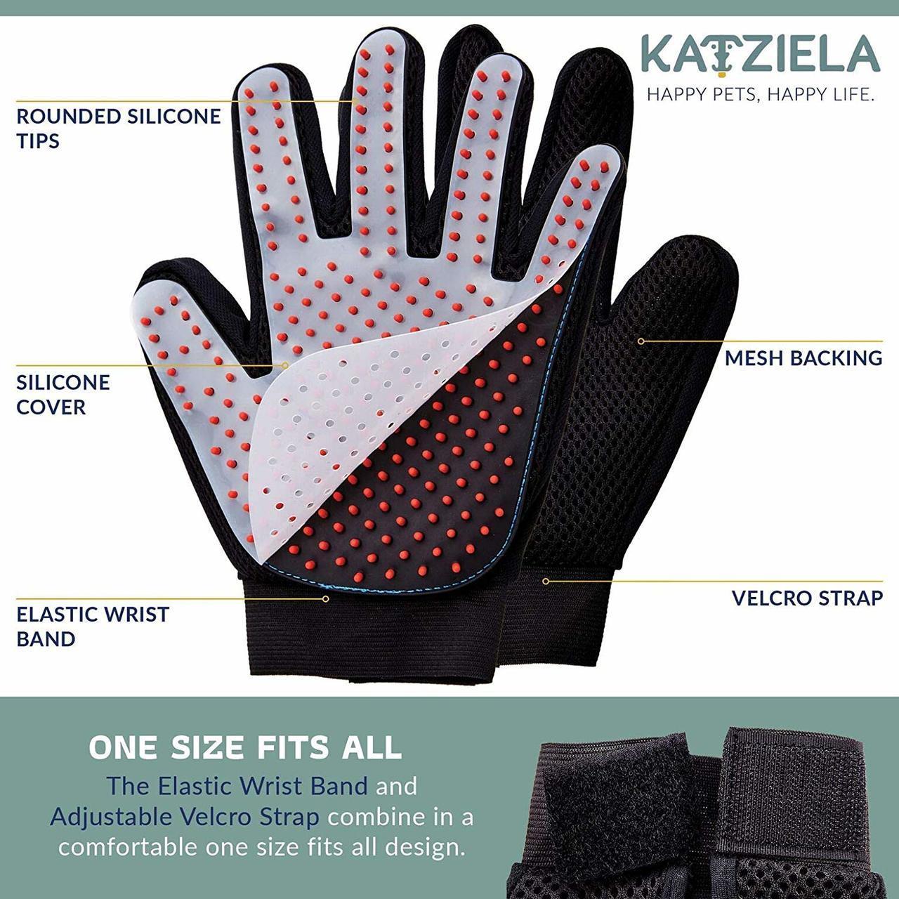 Pet Grooming Gloves - Katziela