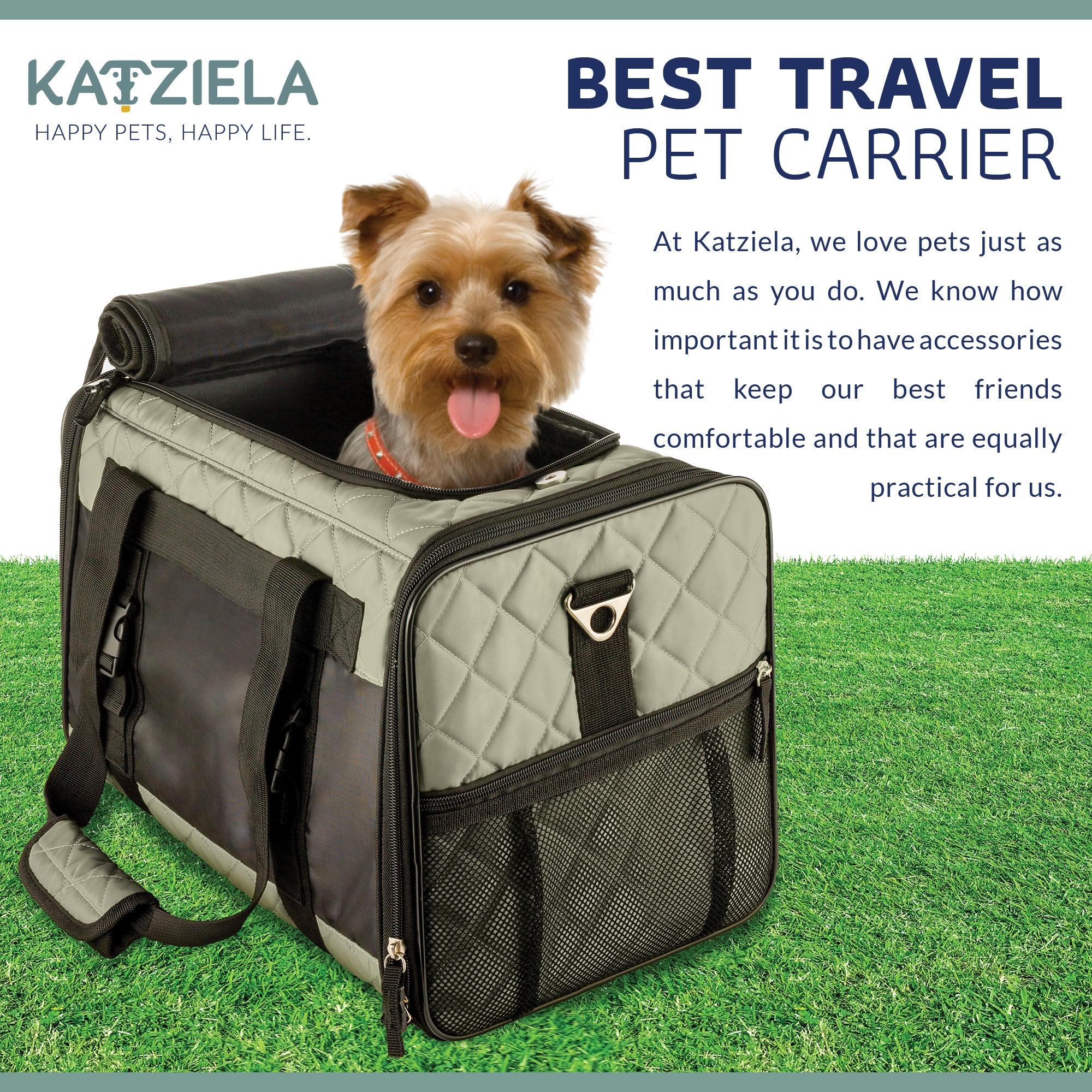Quilted Companion™ Pet Carrier - Comfortable - Katziela