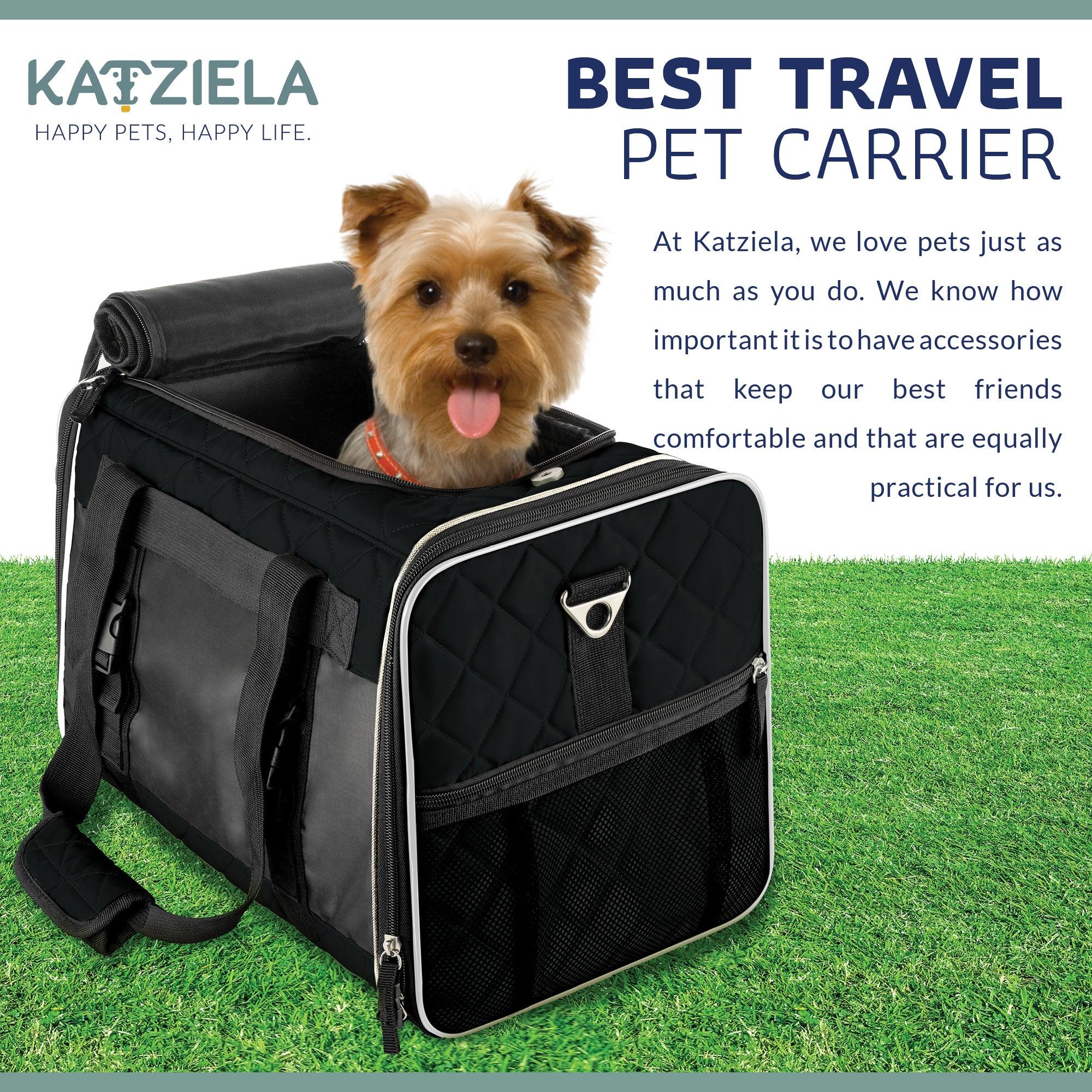 Quilted Companion™ Pet Carrier - Comfortable - Katziela