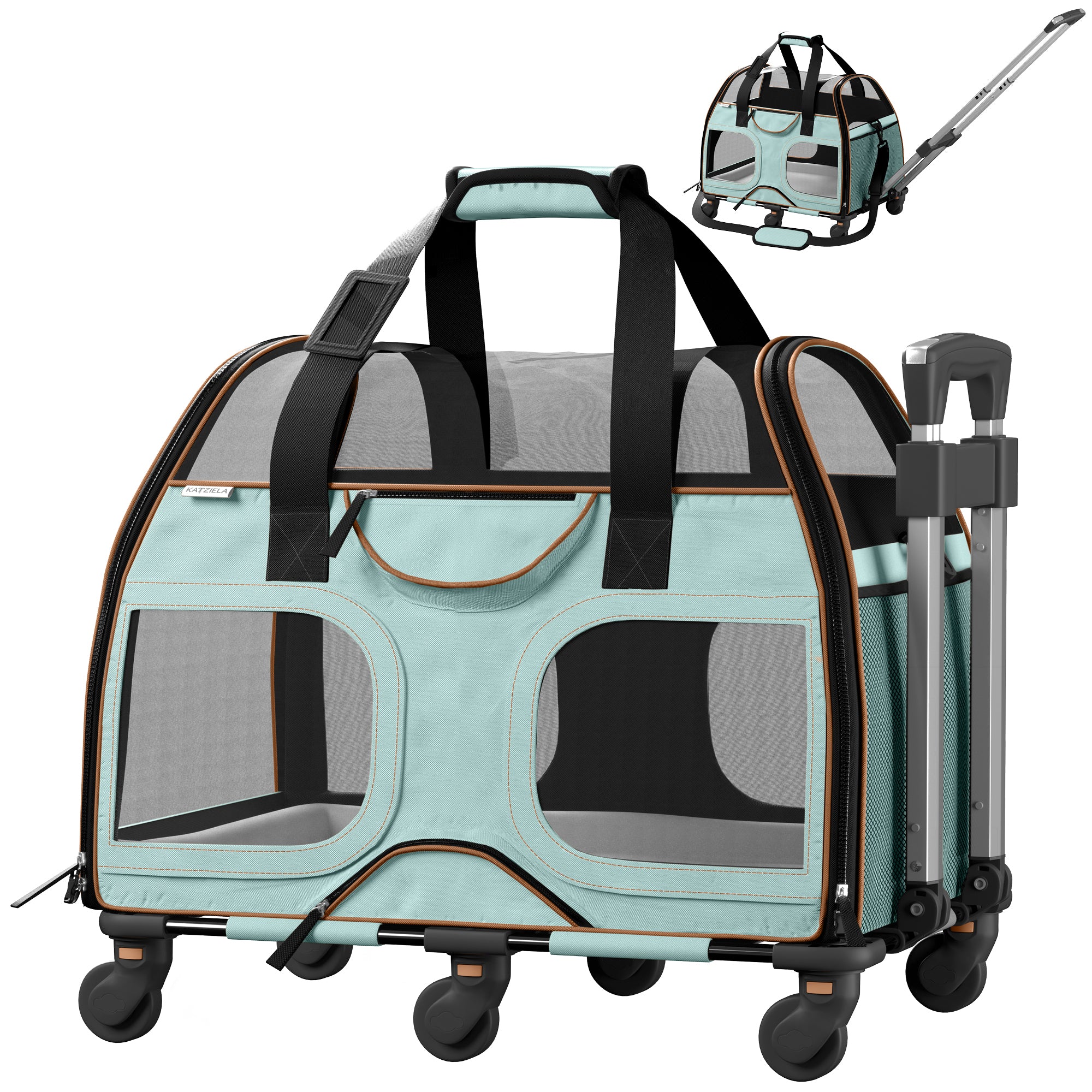 Pet on hotsell wheels carrier