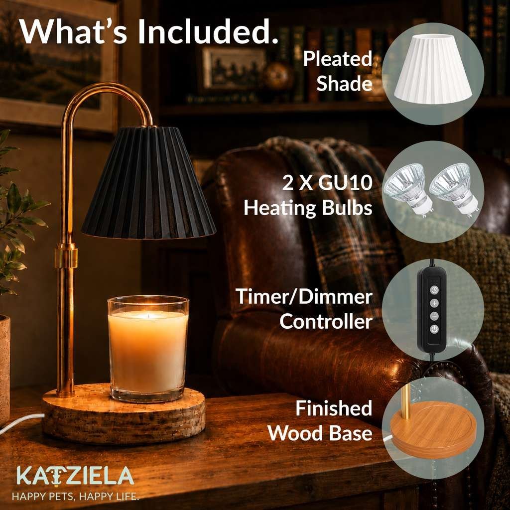 Candle warmer lamp what's included, black #Color_Black