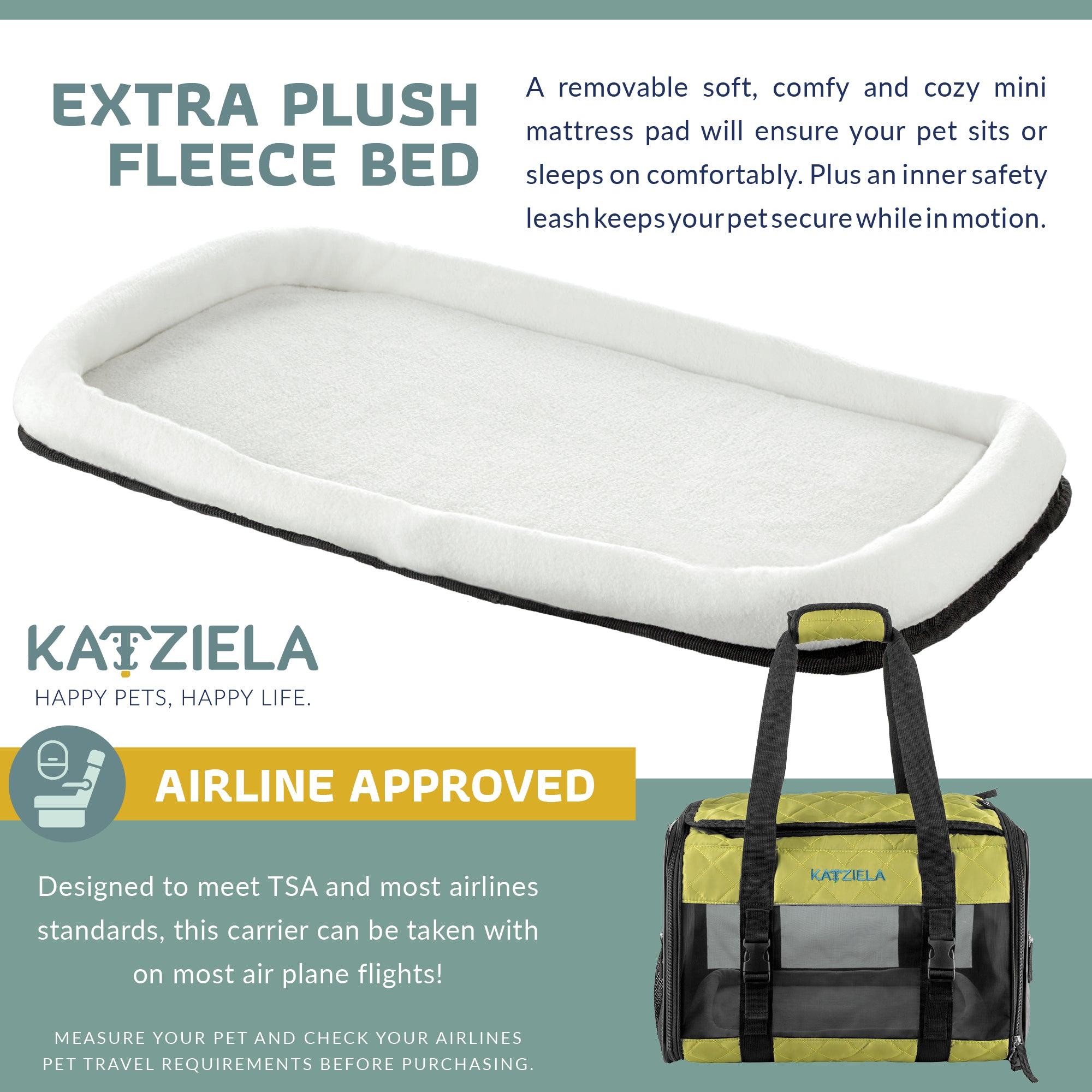 Quilted Companion™ Pet Carrier - Comfortable - Katziela