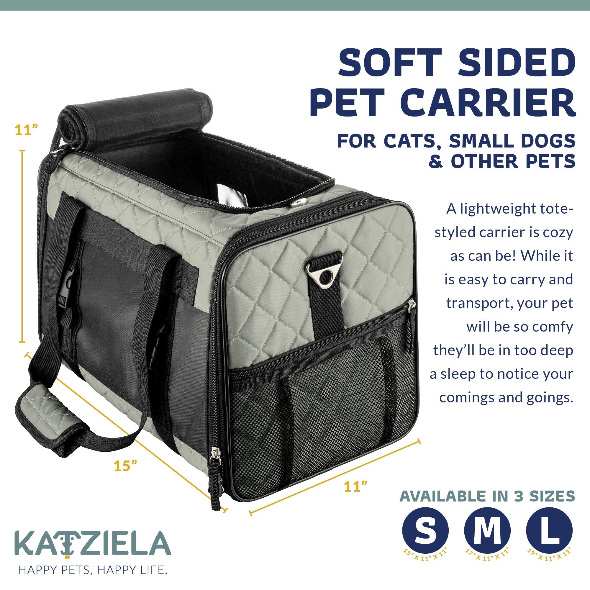 Quilted Companion™ Pet Carrier - Comfortable - Katziela