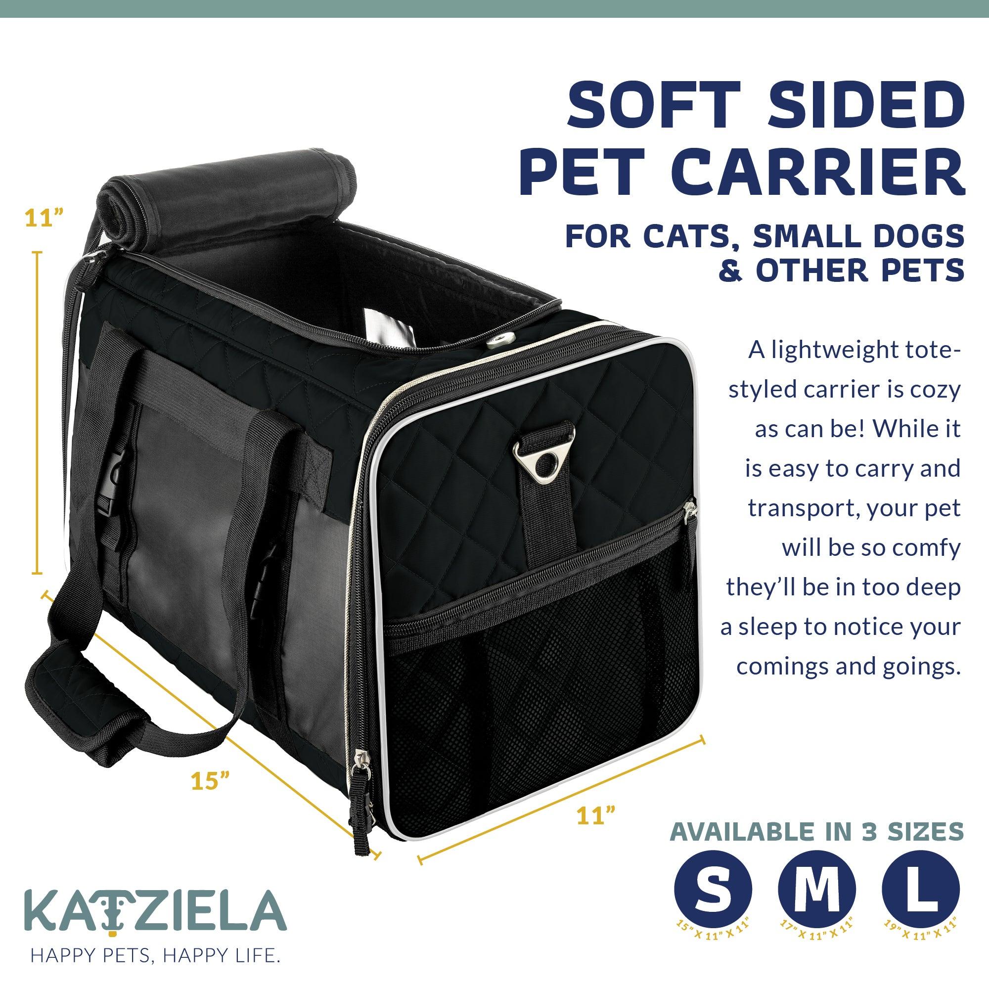 Quilted Companion™ Pet Carrier - Comfortable - Katziela