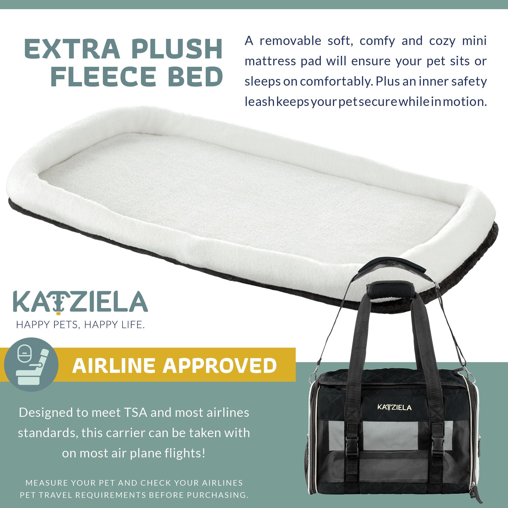 Quilted Companion™ Pet Carrier - Comfortable - Katziela