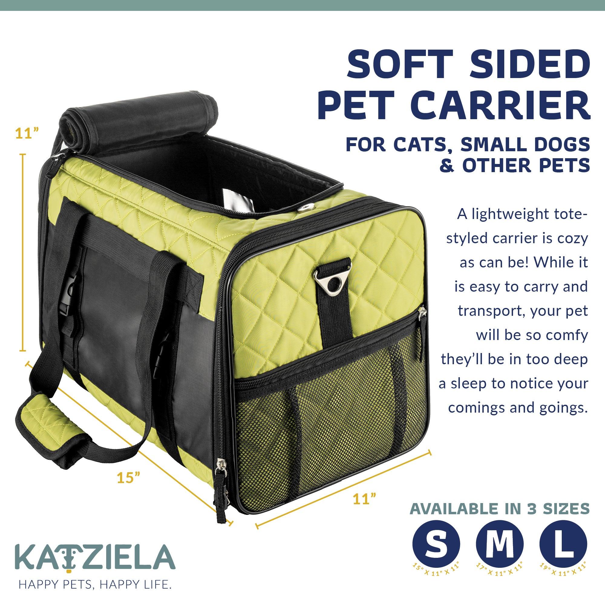 Comfy & Cozy Soft-Sided Dog Travel Carriers