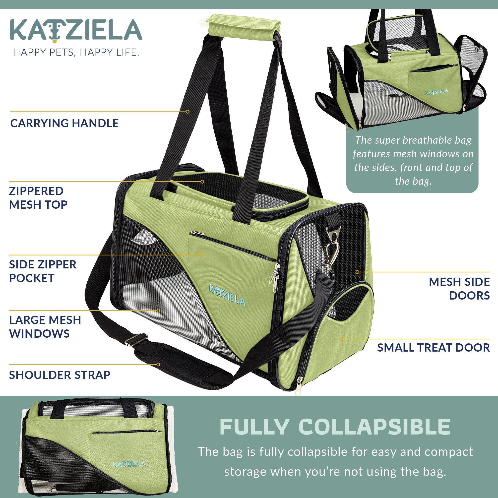 Safari Sleeper™ Pet Carrier - Comfortable - Katziela