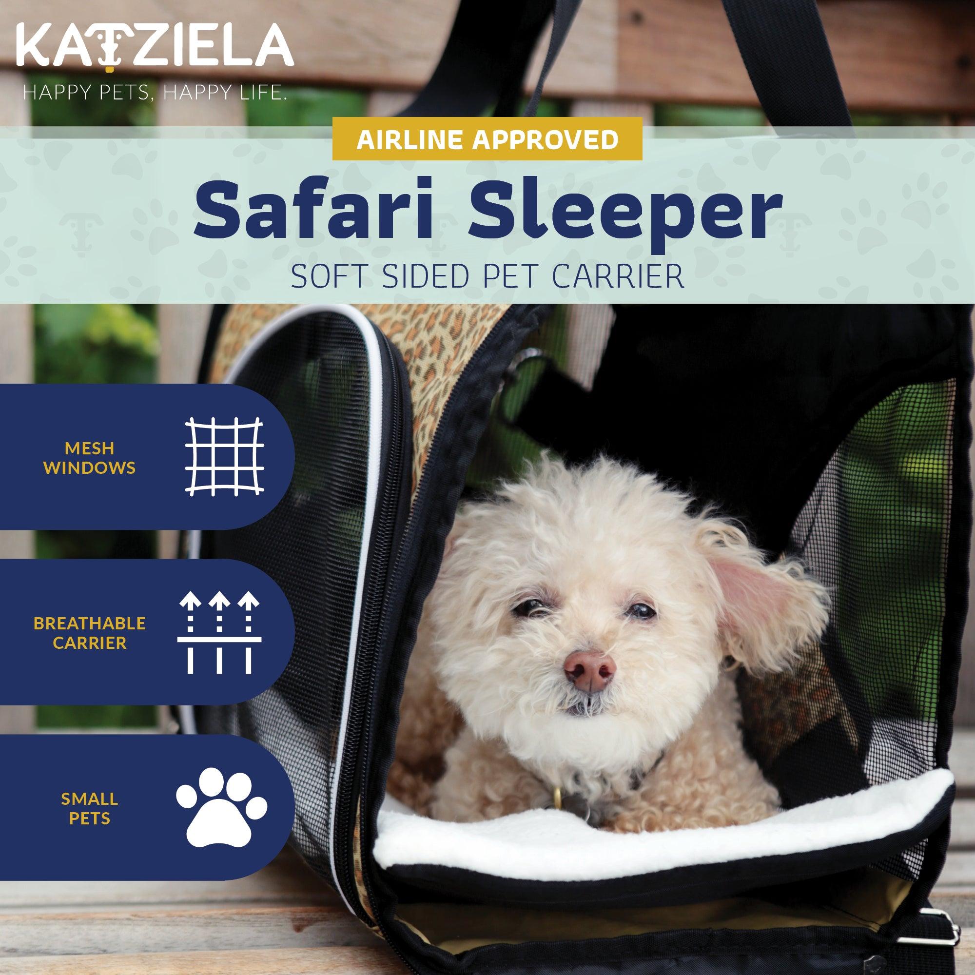 Safari Sleeper™ Pet Carrier - Comfortable - Katziela